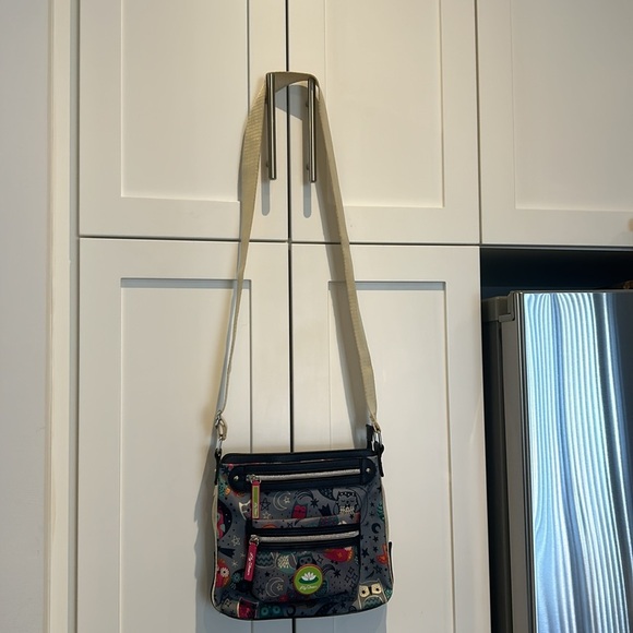 LILY BLOOM Night Owl Multicolour Crossbody Bag - Picture 7 of 14